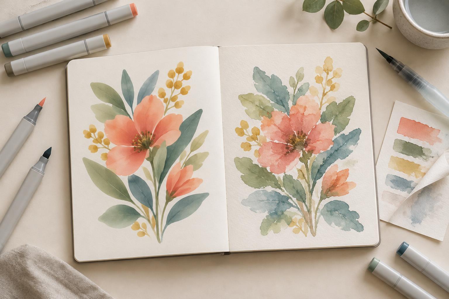 Alcohol vs Water-Based Markers for Illustration: How to Choose