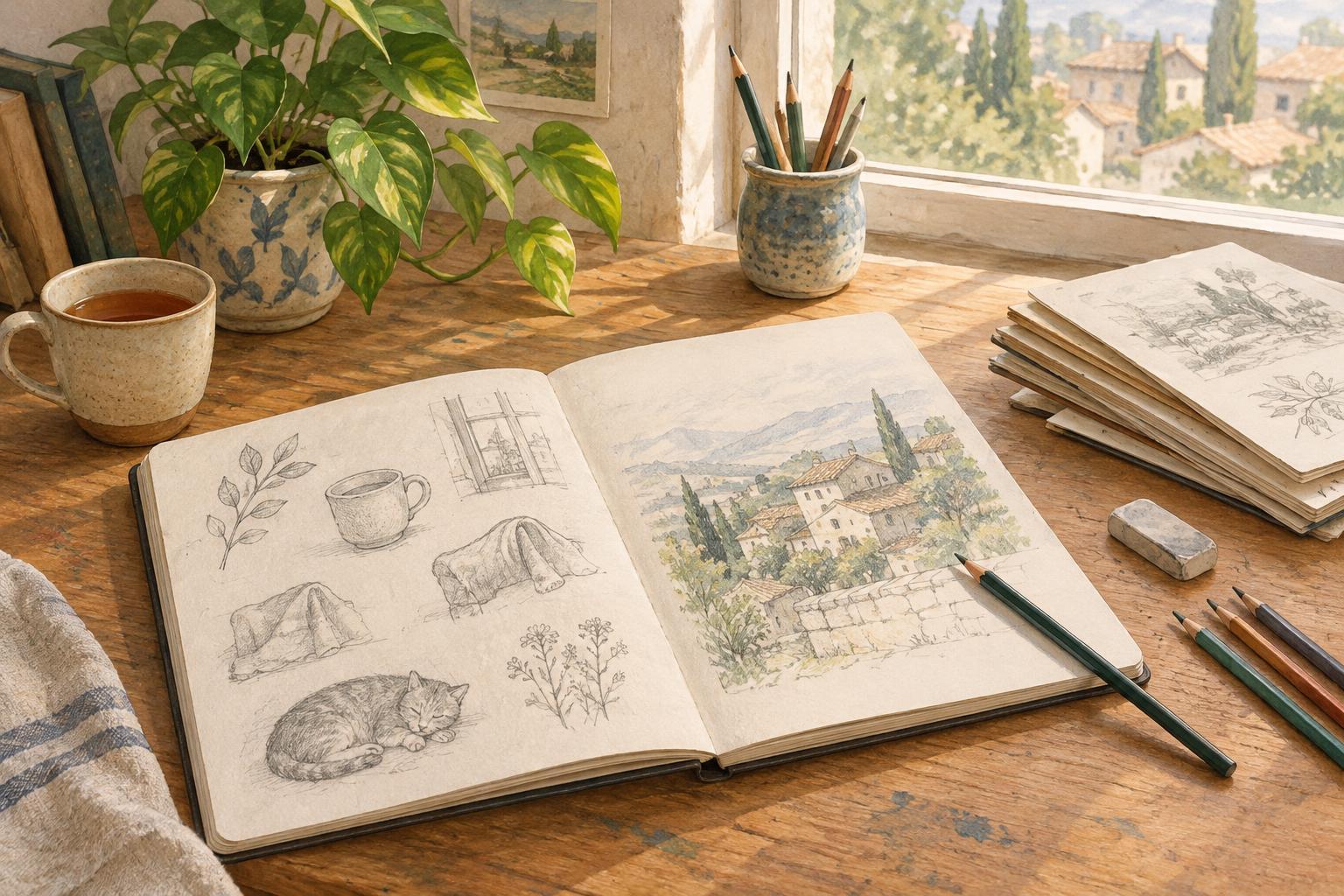 Building a Sustainable Weekly Drawing Routine