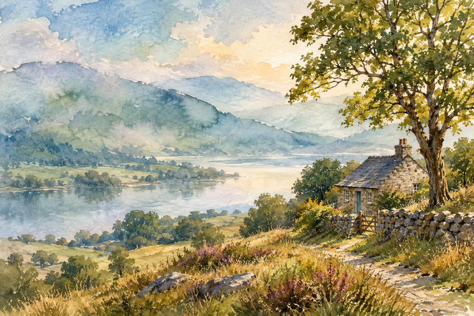 Wet-on-Wet vs Wet-on-Dry Watercolor for Illustrated Scenes