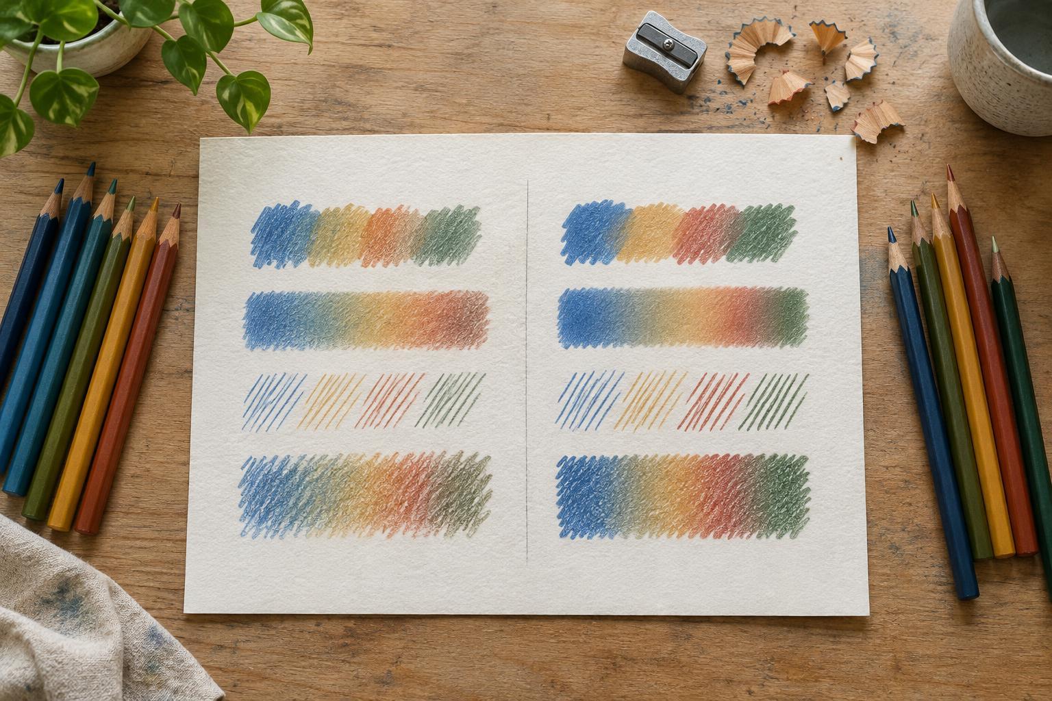 Wax-Based vs Oil-Based Colored Pencils: Practical Differences