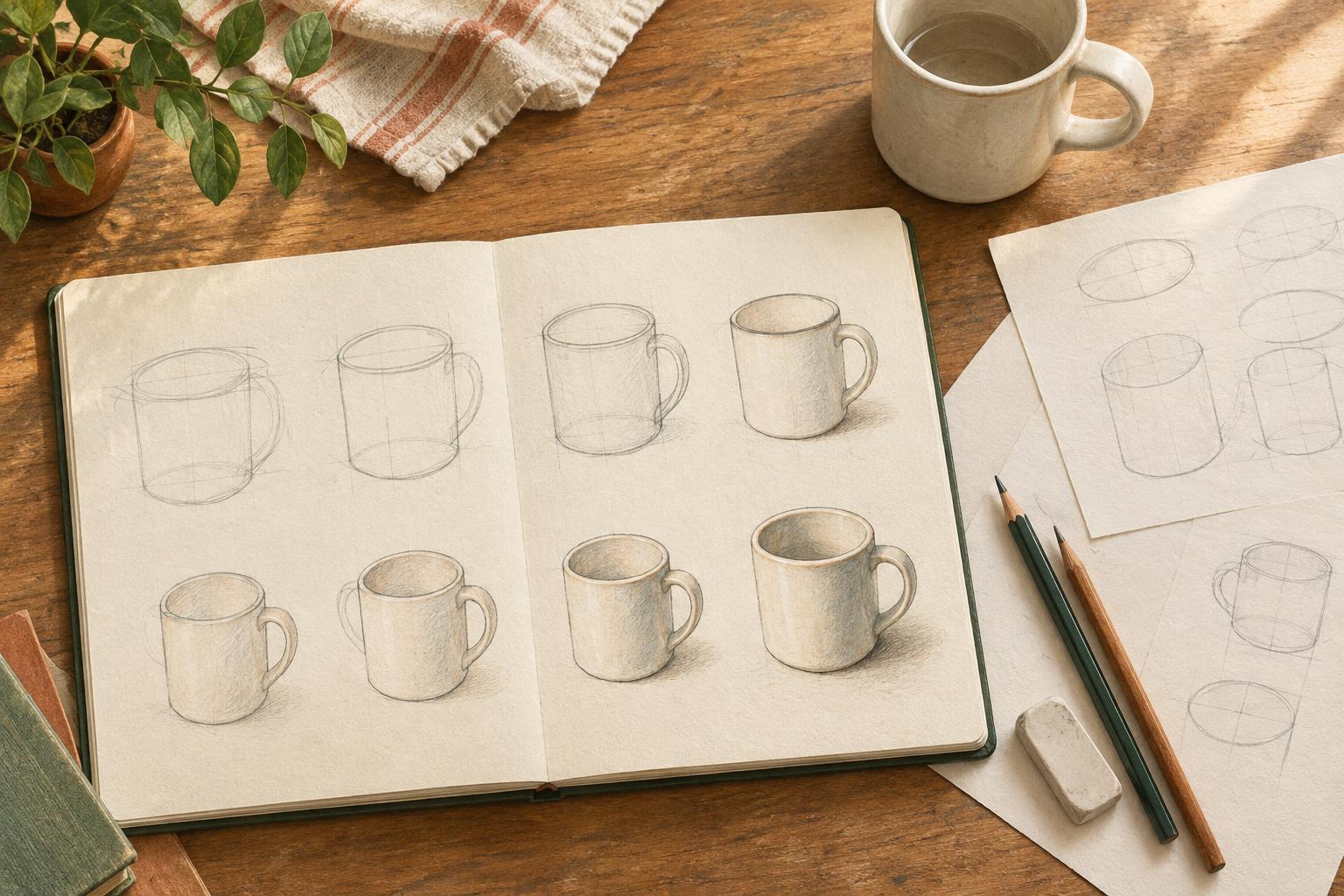 How to Design a Drawing Challenge Around One Skill